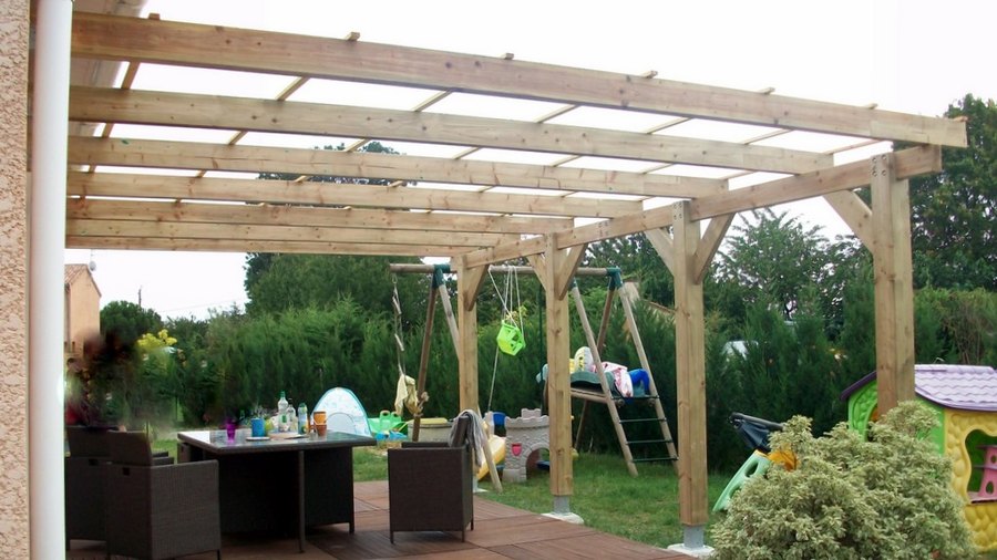 pergola bois 4 x 6